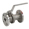 Ball valve Series: FBL Type: 7259 Stainless steel/TFM 1600/FPM (FKM)/PTFE Full bore Fire safe Handle PN40 Flange DN15